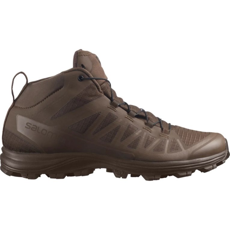 Chocolate Salomon Speed Assault 2 Men\'s Tactical Boots | IE DB1724